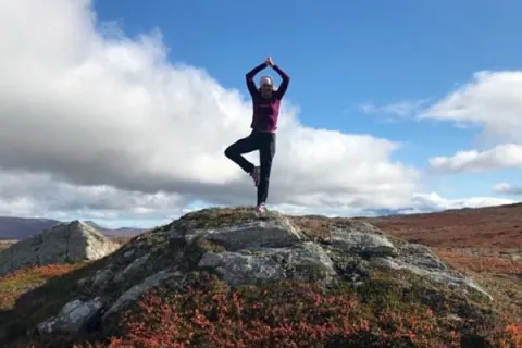 Yoga på Helags